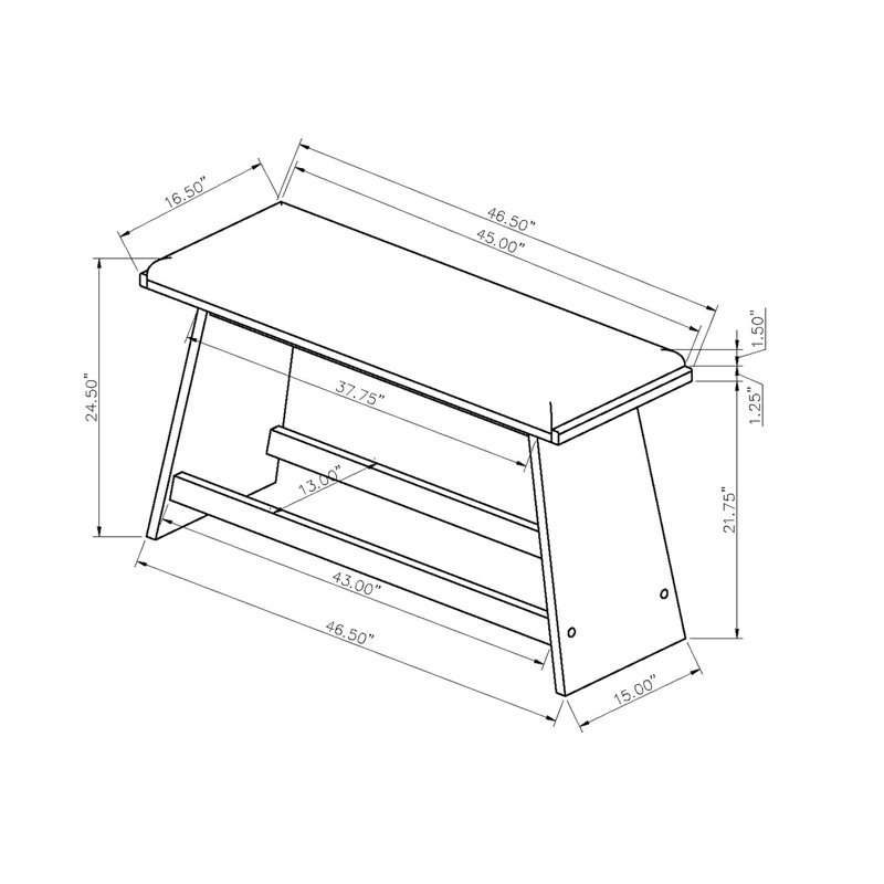 Banc de bar Jasmine