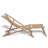 Ridout 60.8" Long Bamboo Single chaise