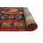 One-of-a-Kind 3'8" x 10'9" 1980s Runner Wool Area Rug in Beige and Navy