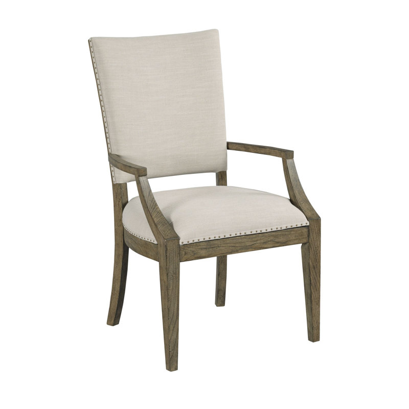 Fauteuil Baldrige en brun / beige