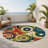 Retro Swing Indoor And Outdoor Area Rug-340921771
