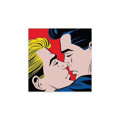 «Kiss» par Joseph McDermott, impression sans cadre