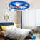 Cygnus 8 - Light Acrylic Dimmable Geometric Chandelier