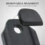 Fauteuil inclinable et pivotant en faux cuir avec massage et massage-2009385764