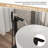Relaxing Waterfall Flow Solid Brass Modern Bathroom Freestanding Tub Faucet