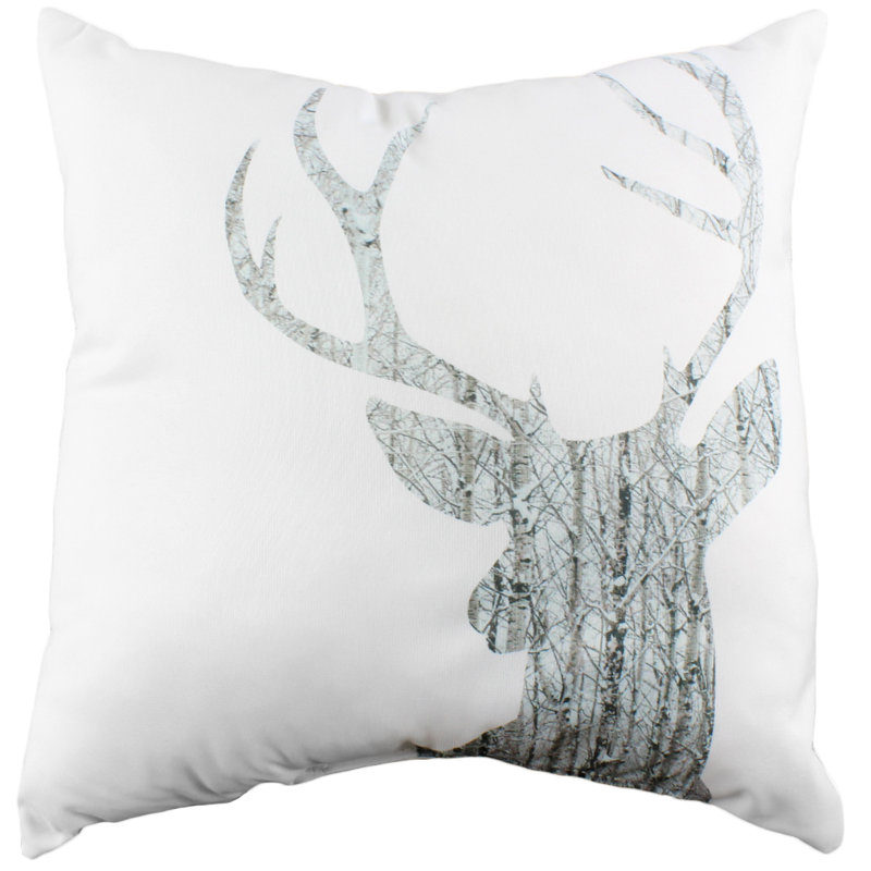 Seasonal Reversible Throw Pillow