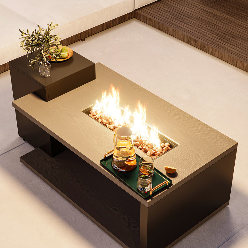 54" Propane Gas Fire Table – High-Heat, Low-Maintenance Outdoor Luxury