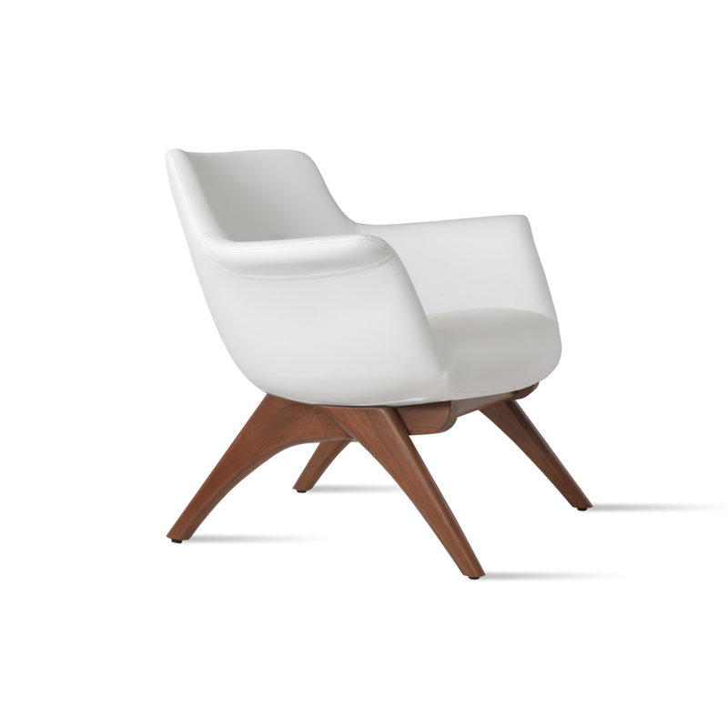 Méridienne Bottega X, Similicuir blanc
