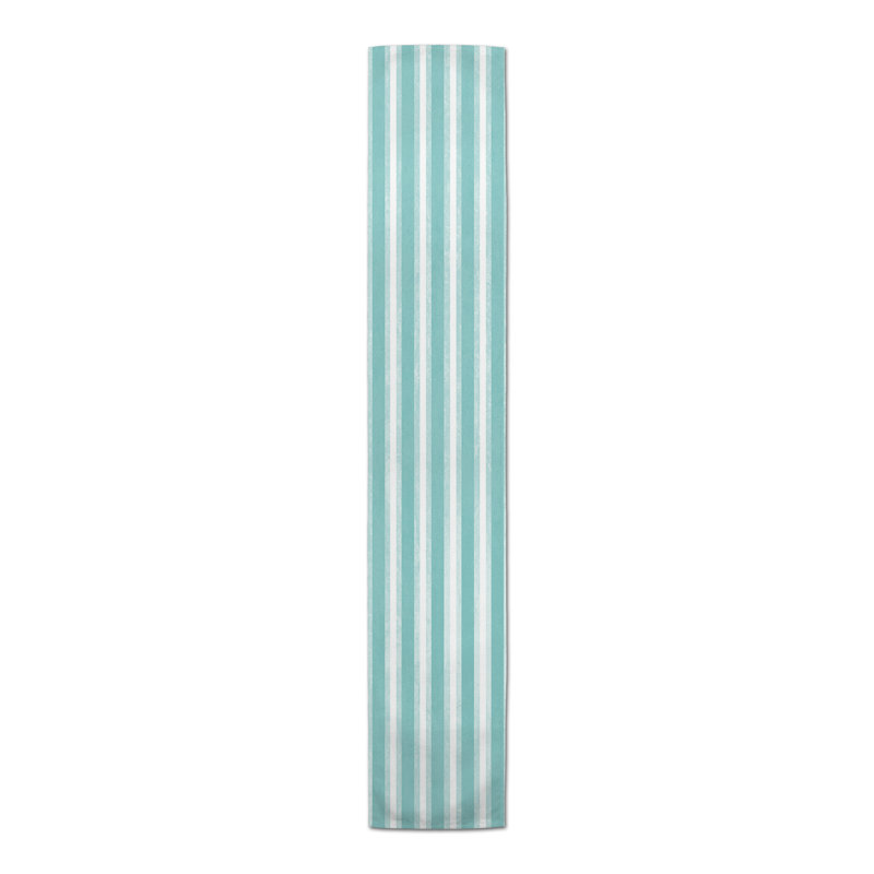Chemin de table Nautical, 72 po x 16 po, 1, Sarcelle