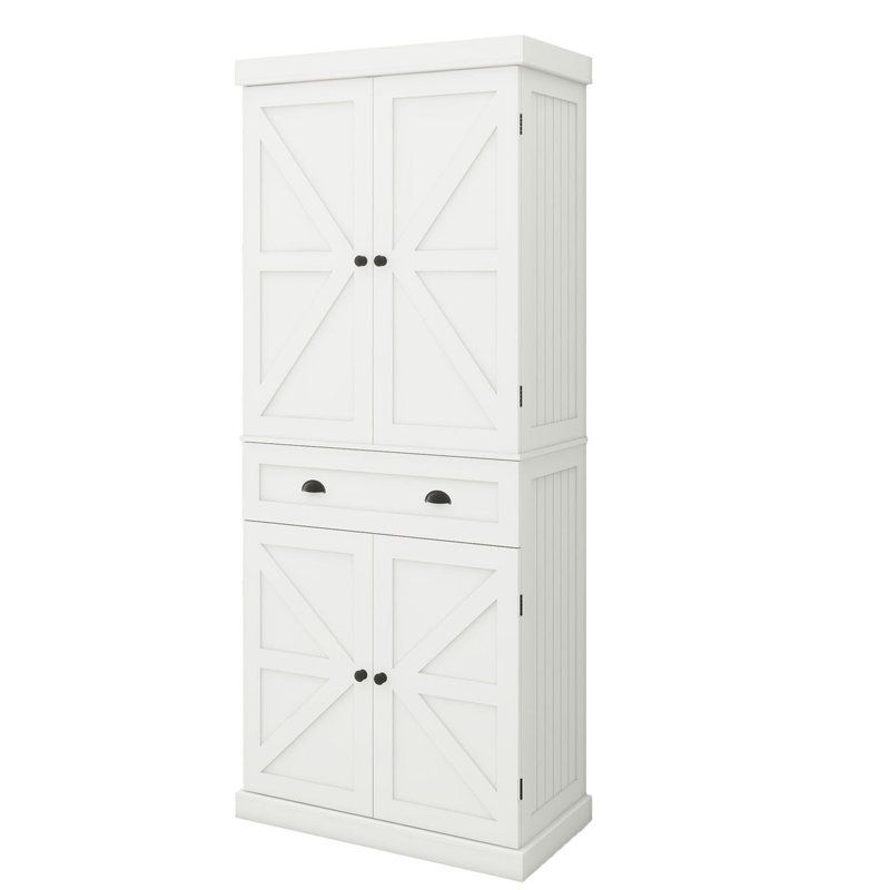 Armoire à linge sur pied Shayden
