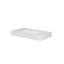 Lavabo pour salle de bain en résine solide à surface solide, blanc mat en apparence, conçu pour une intégration universelle, résistance à l'usure et aux taches, installation murale ou sur comptoir, coupe nette élégante