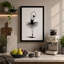 Ballet Dancer Geometric - Wrapped Canvas-674458059-674458050
