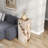 Square Faux Marble and Concrete End Table-183224209-183224223