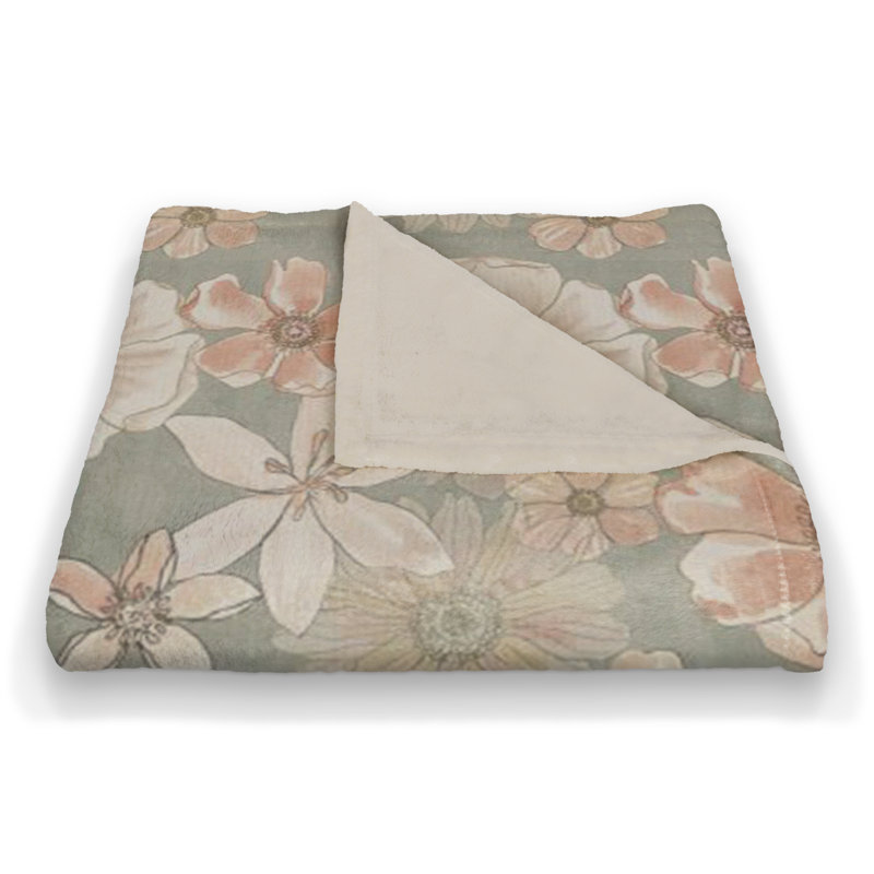 Hand Woven Throw Blanket, Green