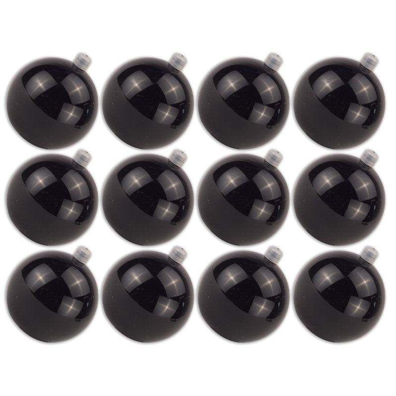 Ornement boule solide, Noir