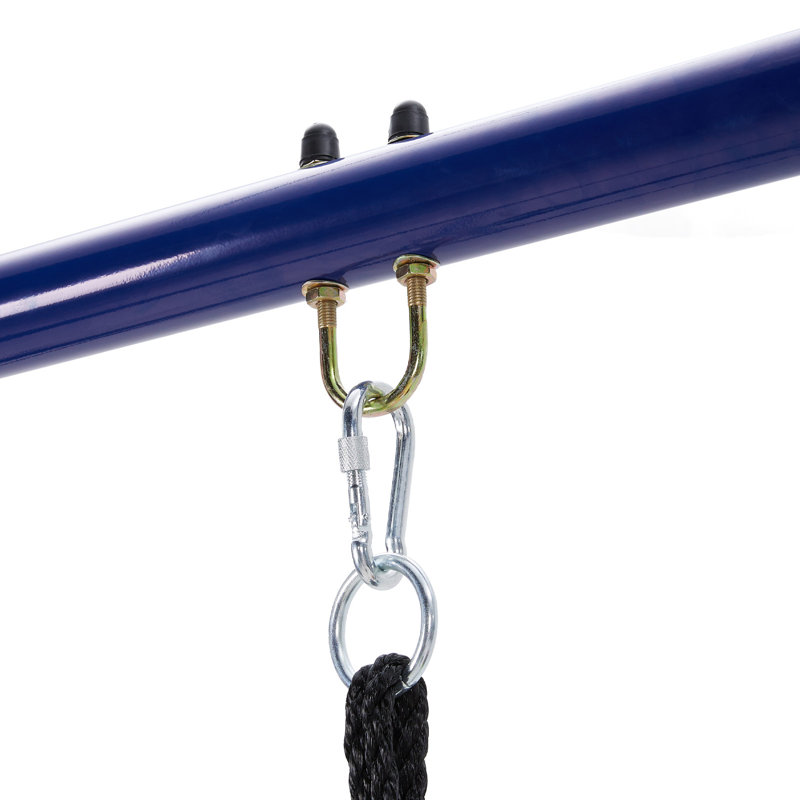 Freeport Park Steel Swing Set with 1 Swing(s)