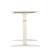 47" Tech Desk Standing And Adjustable Desk In White