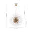 12-Light Crystal Dandelion Starburst Sputnik Chandelier
