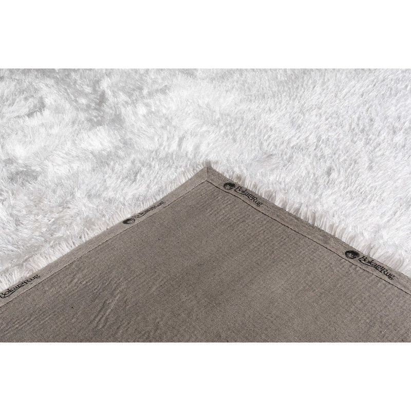 Pavilion Area Rug in White, Rectangle 7'6" x 9'6"