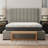 12" Copper Gel Cooling Memory Foam Mattress With Edge Support And Air Grid Base-1108088216