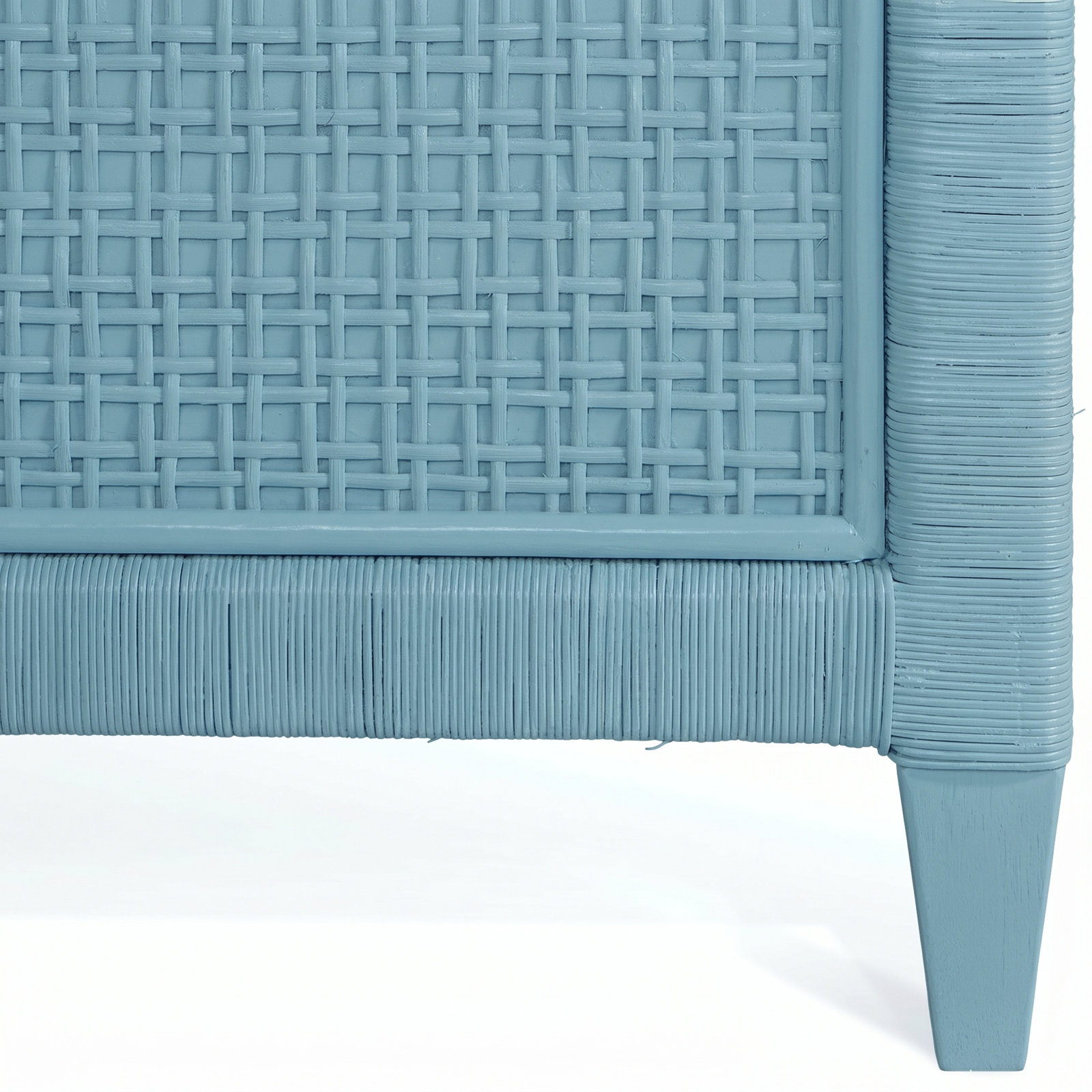 Monterey Woven Bed, Queen, Pacific