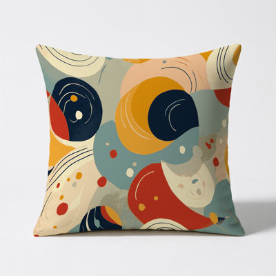 Spirited Line Indoor And Outdoor Throw Pillow