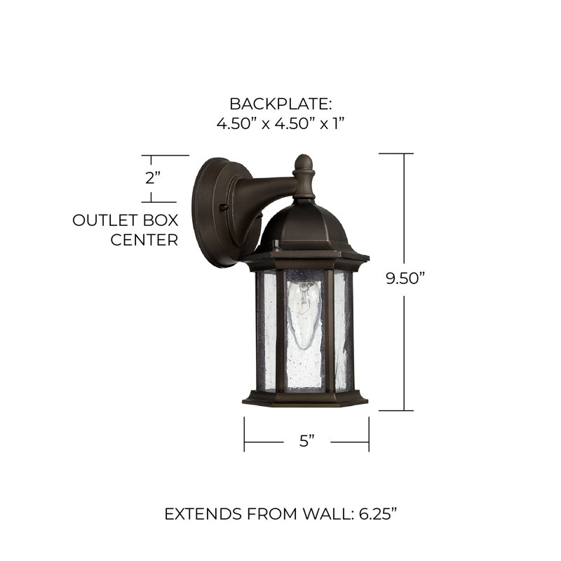 Main Street Wall Light, Old bronze