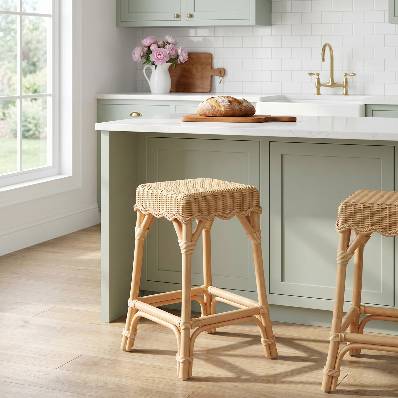 Lacie Bar and Counter Stool, Counter Stool (24" Seat Height)