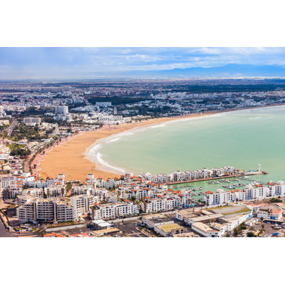 Agadir City, Morocco by Saiko3p - Wrapped Canvas Print