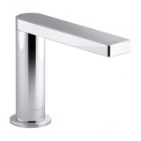 Composed Ac Touchless Single Hole Bathroom Faucet with Drain Assembly and Kinesis Sensor Technology, Mixer, Dc-powered