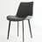 PU Leather & Iron Leg Dining Table Set (2-Piece)