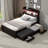 Bed With Trundle, Drawers and Outlet-1917646292-1917863796
