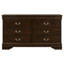 Ensemble de chambre à coucher simple 4 pièces Edo Cappuccino-116643383-116643381
