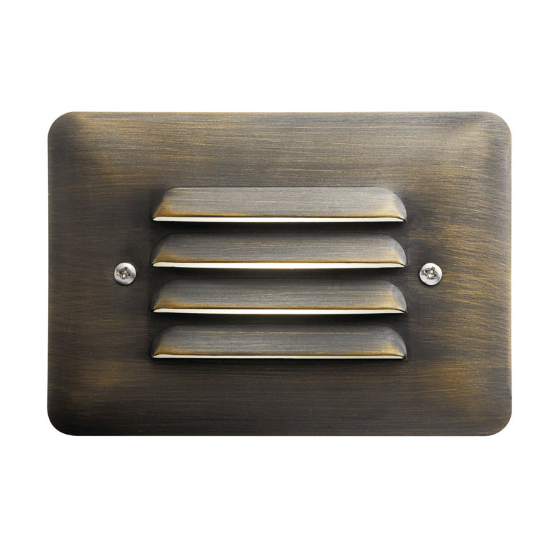Textured Bronze 5" Outdoor LED Step Light