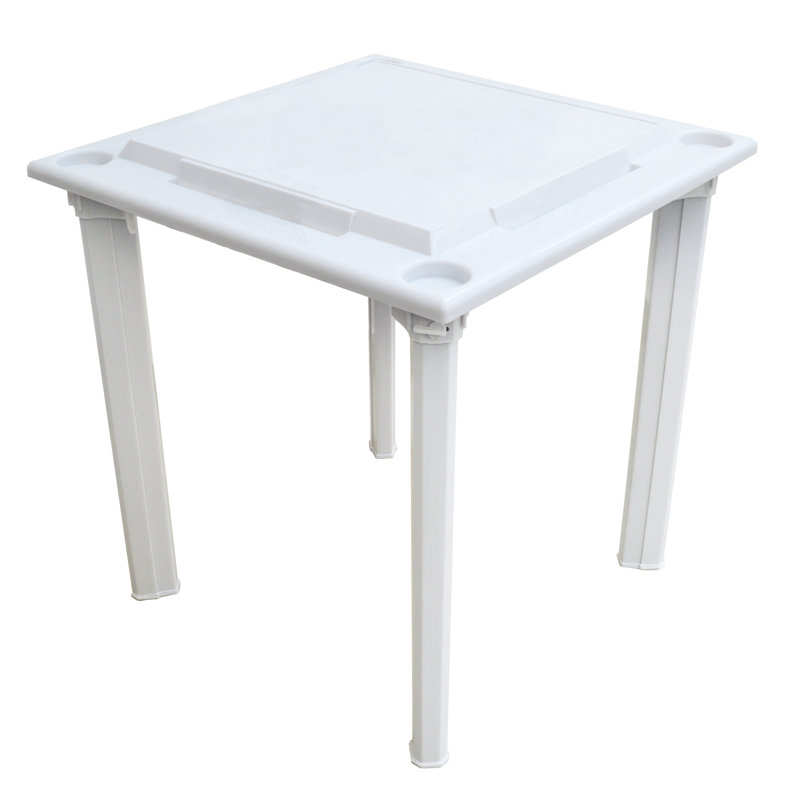 Table pliante carrée en plastique 30 po