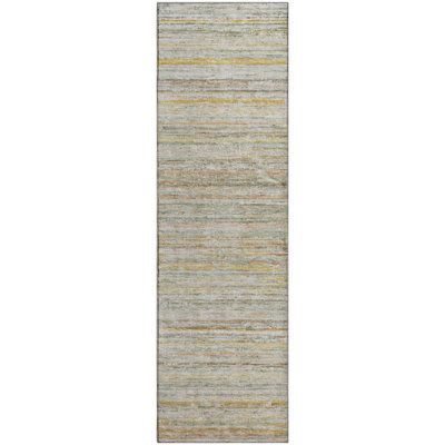 Premium Machine Washable Barry AMF1239 Stripes Rug