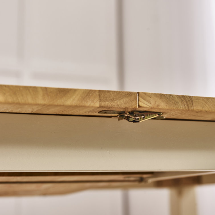 Alissah Solid Wood Farmhouse Extendable Dining Table - Traditional Rustic Kitchen Style