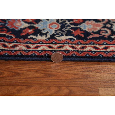Hand-Knotted Wool Ziegler Turkish Area Rug 4x6