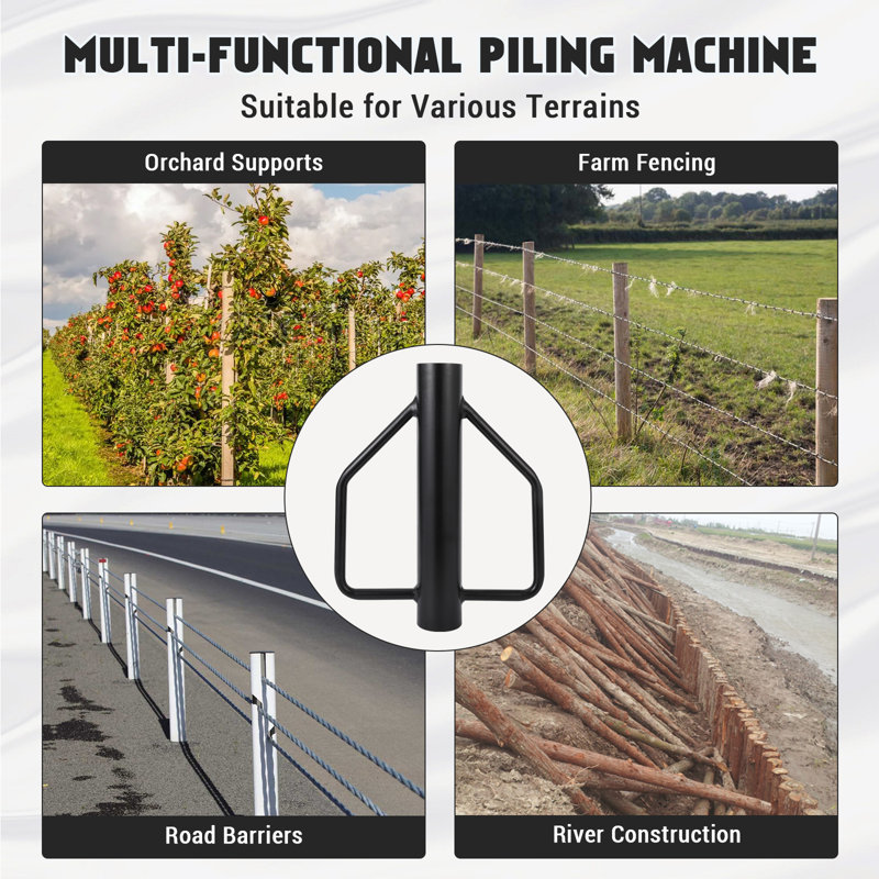 CARTMAN Black Stainless Steel Mounting Hardware