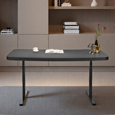 Height-adjustable desk office or writing, simple