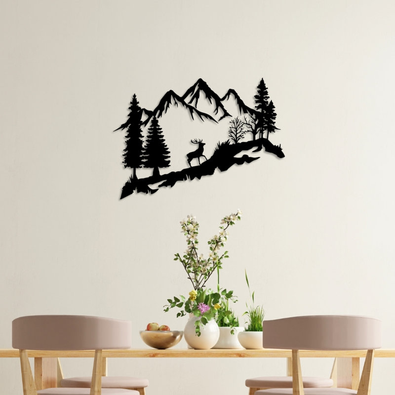 Wall Decor on Metal