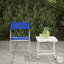 Lucille Plastic Stackable Folding Chair -98666701