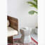Table de bout hexagonale, table d'appoint d'appoint