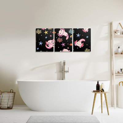 3 Piece Wrapped Canvas Wall Art