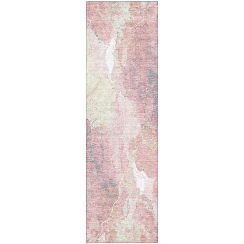 Premium Machine Washable Verlin AMF1785 Abstract Rug, Runner 2'3" x 7'6"