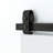 Metal Standard Single Door Barn Door Hardware Kit-52772714