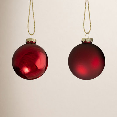 3" Glass Bauble