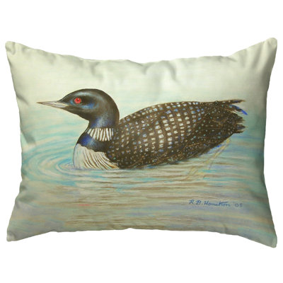  Loon Indoor/Outdoor Lumbar Pillow