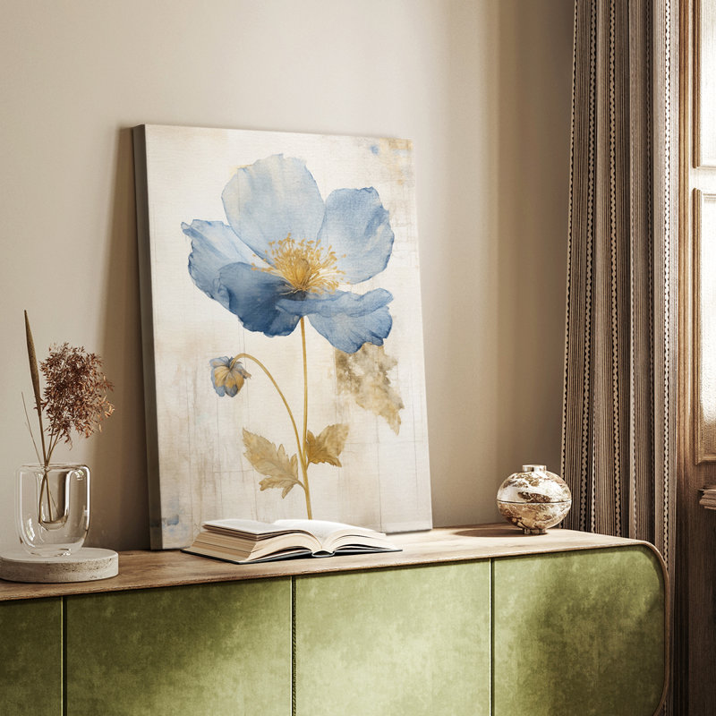 FLORAL Series L III - Gallery Cavas, H 27 po x l 18 po