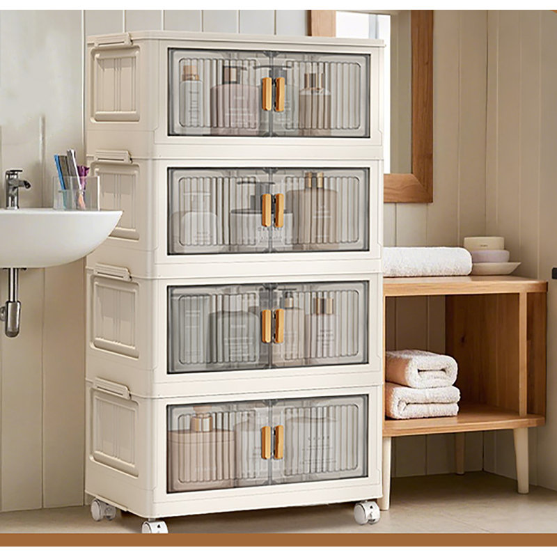Boîte de rangement en plastique